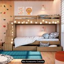 Ver imagem 5 de Beliche Infantil com Escada e 4 Gavetas Infix C06 Aveiro - Mpozenato
