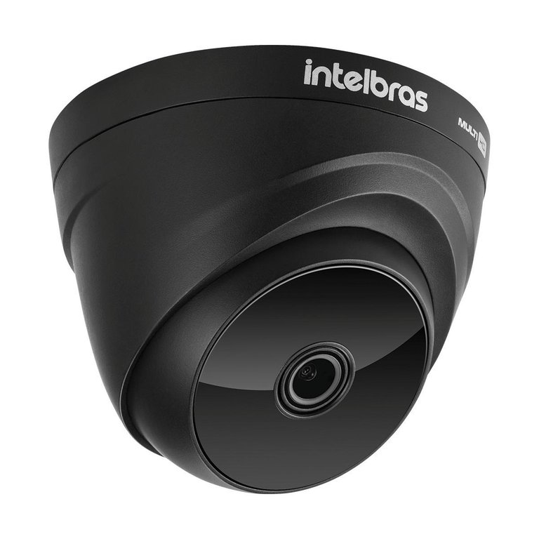 Camera Dome Preta para Cftv Vhd 1220 D Black Intelbras Camera Dome Preta para Cftv Vhd 1220 D Black Intelbras