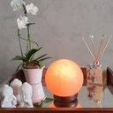 Ver imagem 2 de Abajur Luminária Terapêutica Sal Rosa do Himalaia – Planet Planet E-DeCor