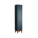 Ver imagem 1 de Armário Lateral Esquerdo para Cozinha - Cor: Azul Petróleo