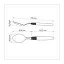 Ver imagem 5 de Kit 6 Colher Mesa Tramontina Ipanema Inox Branco