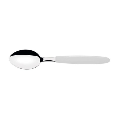 Kit 6 Colher Mesa Tramontina Ipanema Inox Branco