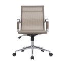 Ver mais imagens de Kit 10 Cadeiras de Escritório Diretor Eames em Tela - Dourada