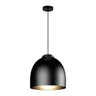 Lustre Pendente Blumenau Blum E27 Bivolt Preto - 2