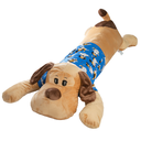 Ver imagem 1 de Travesseiro Corpo Xuxão 1,10m Dog Azul Maciez da Pelúcia Satin no Seu Descanso