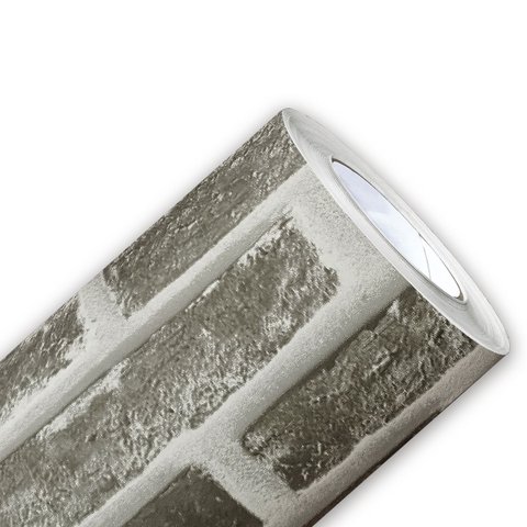 Adesivo Tijolo Cinza Escuro Vinil 3d Lavável Impermeável Parede Autocolante Cozinha e Banheiro