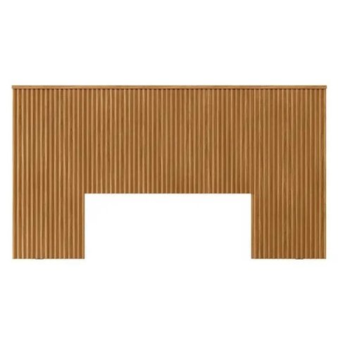 Painel Cama Box Madeirado Laranjeiras 240cm Nature Fosco - Linea Brasil