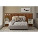 Ver imagem 5 de Painel Cama Box Madeirado Laranjeiras 240cm Nature Fosco - Linea Brasil