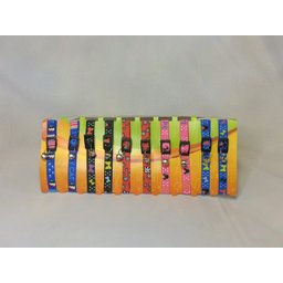 Kit de Coleiras em Seda P/ Gato - Colado - 10 Unidades - 9