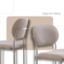 Ver imagem 4 de Conjunto com 2 Cadeiras Metal Marchezine Moderna Mobilia