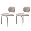 Ver imagem 1 de Conjunto com 2 Cadeiras Metal Marchezine Moderna Mobilia