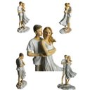 Ver imagem 2 de Escultura Estatua Decorativa Resina Casal Namorados Espressione Estatua Casal, Escultura Resina, Est
