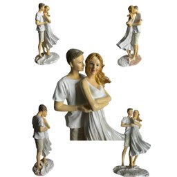 Escultura Estatua Decorativa Resina Casal Namorados Espressione Estatua Casal, Escultura Resina, Est - 2