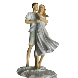 Escultura Estatua Decorativa Resina Casal Namorados Espressione Estatua Casal, Escultura Resina, Est - 3