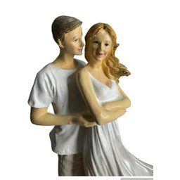 Escultura Estatua Decorativa Resina Casal Namorados Espressione Estatua Casal, Escultura Resina, Est - 4