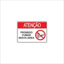 Ver imagem 1 de Placa - Proibido Fumar - 20cm X 15cm