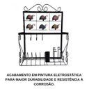 Ver imagem 4 de Escorredor de Pratos, Copos e Talheres em Ferro:angola de Flor
