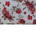 Ver imagem 2 de Porta Travesseiro Decorativo Craft Estampado 1 Peça Percal 200 Fios 100% Algodão - Estampa Rosas