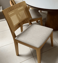 Ver imagem 4 de Cadeiras para Mesa de Jantar Rústica - Nórdica - Sheldon Móveis