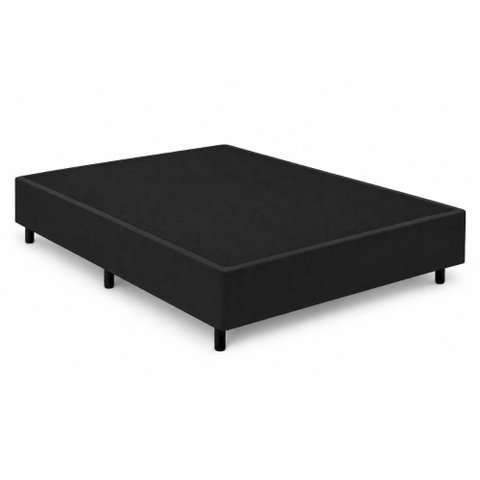 Cama Box Base Casal King 1,93m Suede Marsala