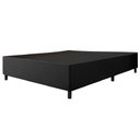 Ver imagem 1 de Cama Box Base Casal King 1,93m Suede Marsala