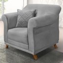 Ver imagem 1 de Kit 2 Poltronas Decorativas Retro Polo Veludo 2938 Ezz 2938
