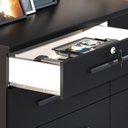 Ver imagem 3 de Comoda Tonielque Monza 8 Gavetas com Chave para Quarto