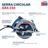 Serra Circular Bosch 7.1/4" GKS 150 + 1 Disco 127V 06016B30D0-000 - 4