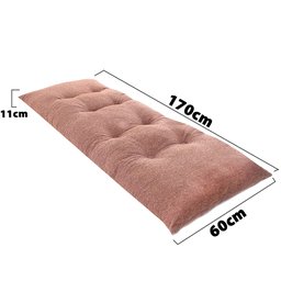 Futon Dobrável de Espuma Solteiro Marrom Bf Colchões - 3
