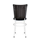 Ver imagem 5 de 6 Cadeiras para Mesa Branca Hawai Marrom:preto