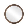 Espelho Emoldurado Sandy Freijó 45cm Redondo - 1