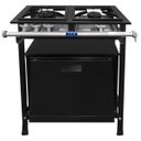 Ver imagem 1 de Fogão Industrial 2 Bocas 30x30 Baixa Pressão P5 com Forno JCN