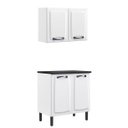 Ver imagem 1 de Paneleiro Itatiaia em Aço Branco 4 Portas New Premium