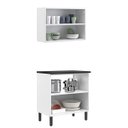 Ver imagem 2 de Paneleiro Itatiaia em Aço Branco 4 Portas New Premium