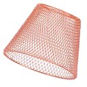 Ver imagem 5 de Lustre Cupula Abajur Casa Sala Quarto Copa Decoraçao Pendente Teto Metal Aramado Luz Lampada Ilumina
