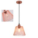 Ver imagem 1 de Lustre Cupula Abajur Casa Sala Quarto Copa Decoraçao Pendente Teto Metal Aramado Luz Lampada Ilumina