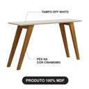 Ver imagem 5 de Aparador para Sala de Jantar 100% MDF Lavínia Bege/Cinamomo/Off White