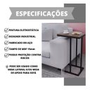Ver imagem 4 de Mesa Mesinha Lateral Apoio Canto Centro Sofá Cama Notebook