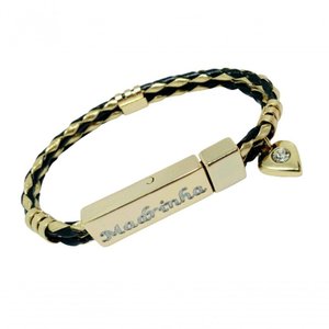 Pulseira Personalizada Fecho Click Tamanho : P