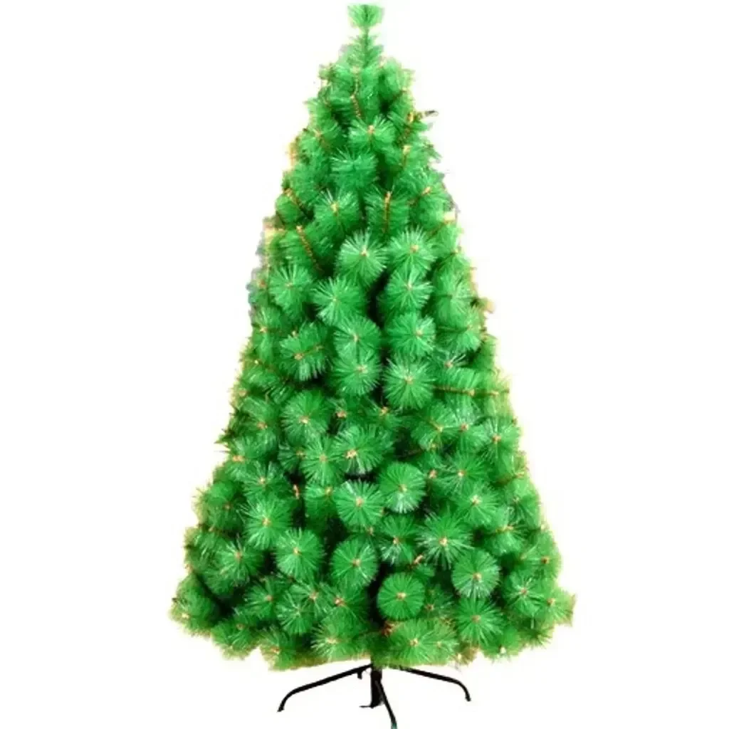 Ver imagem 2 de Arvore de Natal Pinheiro 2,10 Metros 300 Galhos com Pisca Pisca