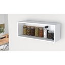 Ver imagem 2 de Armario Aereo 80 Cm 1 Porta Basculante Lumberg 100% Mdf Bp