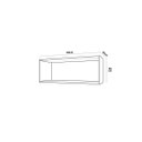 Ver imagem 3 de Armario Aereo 80 Cm 1 Porta Basculante Lumberg 100% Mdf Bp
