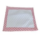Ver imagem 1 de Tapete Higiênico Pet Impermeável Branco Grande Reutilizável Lavável: Lulu Rosa