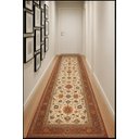 Ver imagem 3 de Tapete Passadeira Bege Floral para Corredor