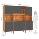 Ver imagem 4 de Cozinha Compacta 7 Portas 3 Gavetas Modena  Yescasa