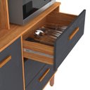 Ver imagem 6 de Cozinha Compacta 7 Portas 3 Gavetas Modena