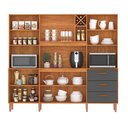 Ver imagem 5 de Cozinha Compacta 7 Portas 3 Gavetas Modena  Yescasa