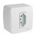 Ver imagem 1 de Caixa De Sobrepor 1 Tomada Branco 2P+T 10a 250v Schneider