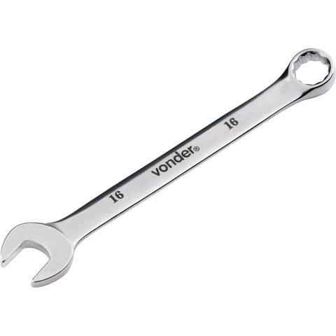 Chave Combinada 16mm Cromado - 3735160000 - Vonder