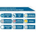 Ver imagem 3 de Cama Box Casal: Colchão Espuma D33 Paropas D45/ Pro Sono Double Face Prata + Base Crc Courano White